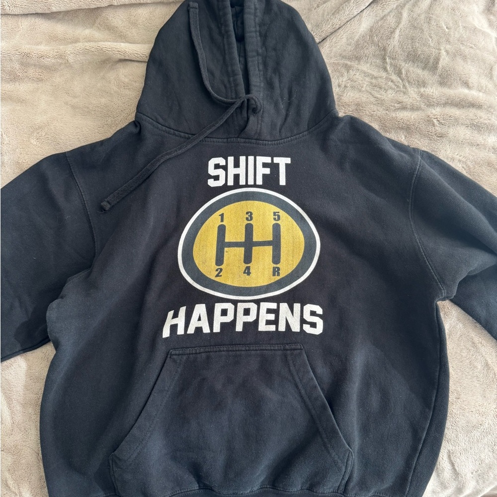 DC Black Cotton-Blend Hoodie